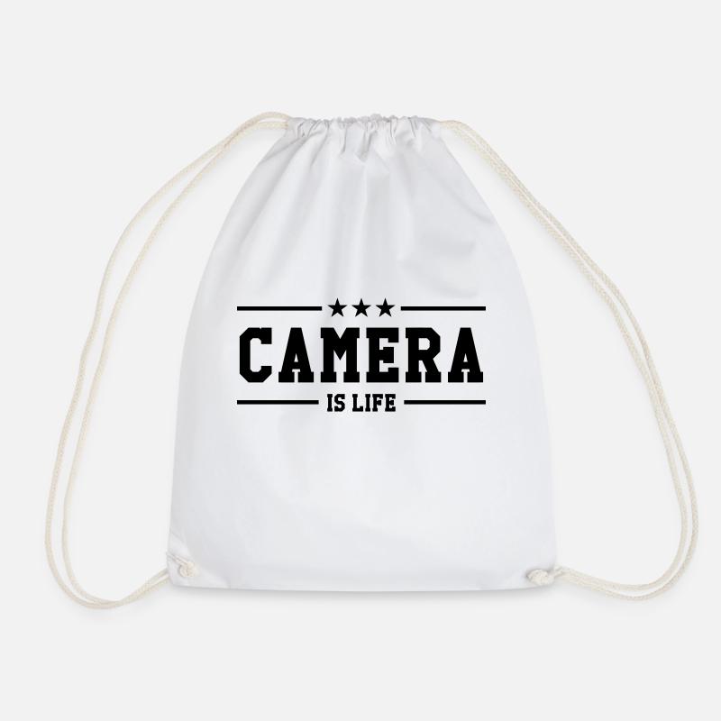 Cameraman / Camera / Kameramann / Kamera - Turnbeutel - Weiß