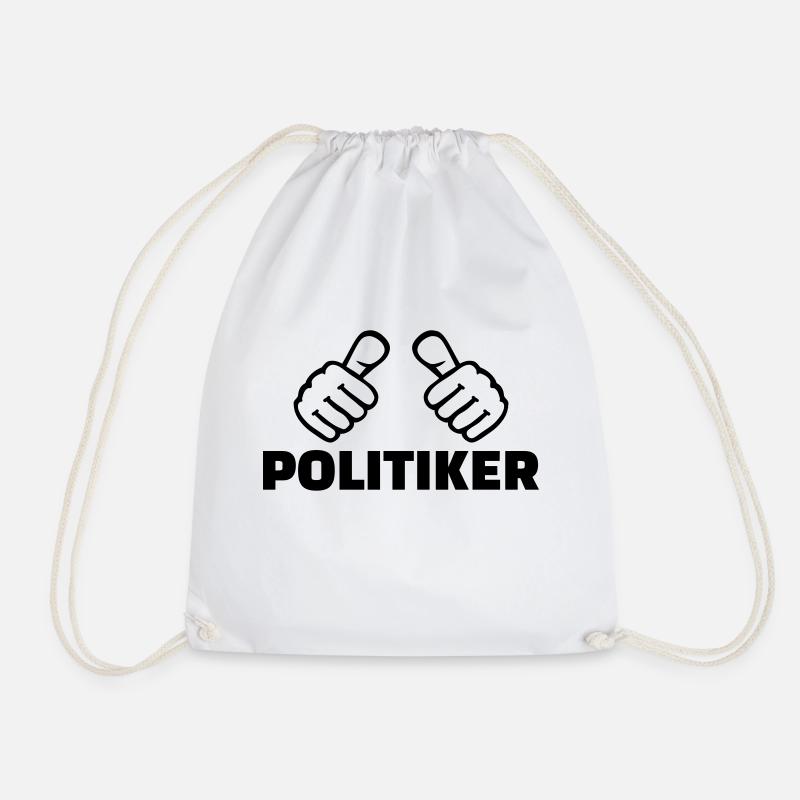 Politiker - Turnbeutel - Weiß