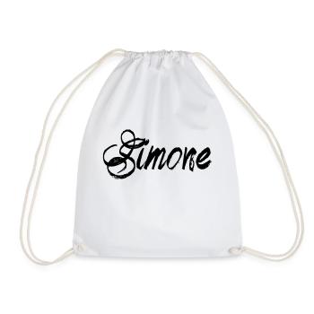 Simone - Sac de sport léger - blanc - Devant