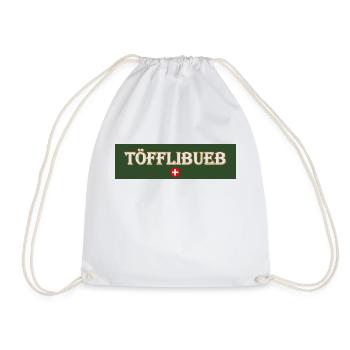 töfflibueb - Turnbeutel - Weiß - Vorne