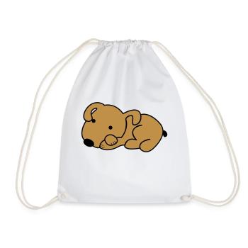 dog - Turnbeutel - Weiß - Vorne