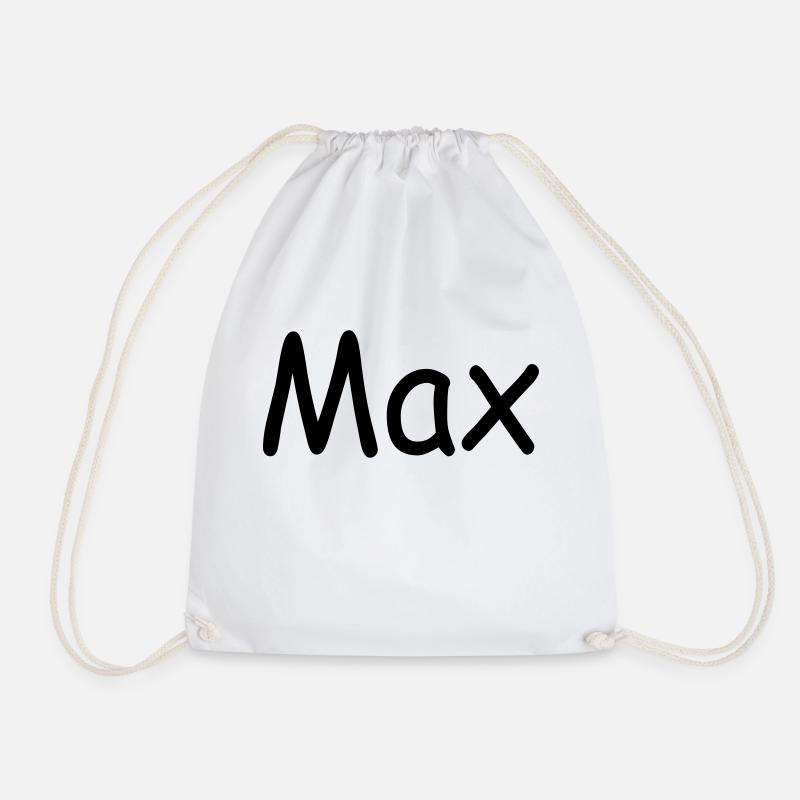 max - Turnbeutel - Weiß