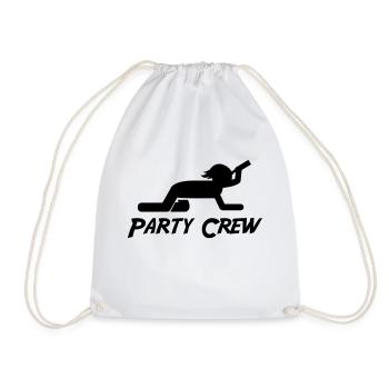 Équipage de fête - Sac de sport léger - blanc - Devant
