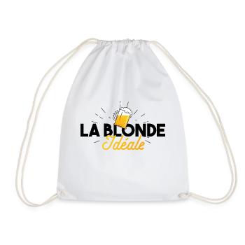 La blonde Idéale - Sac de sport léger - blanc - Devant