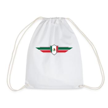 Mexico Fan World Cup - Drawstring Bag - white - Front
