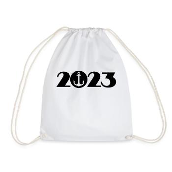 Boating 2023 - Drawstring Bag - white - Front