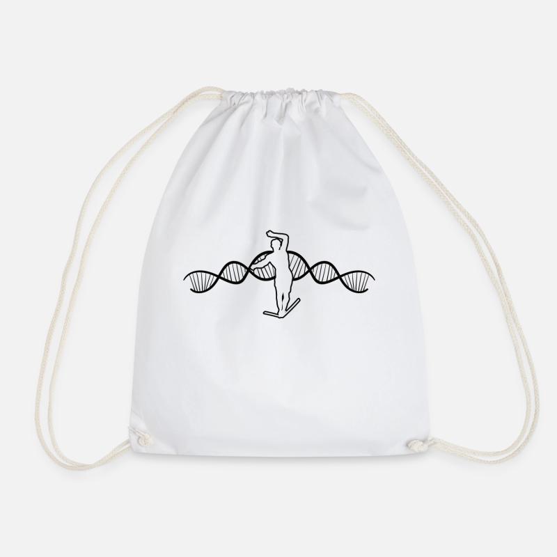 Slackline Slackliner Tricklining Cadeau - Sac de sport léger - blanc