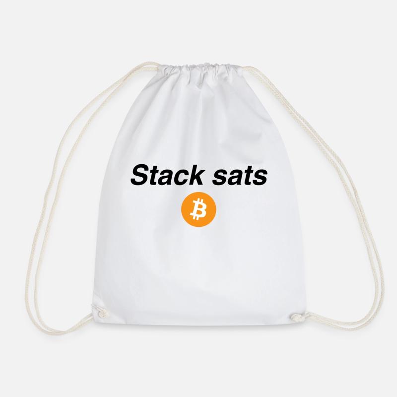 Stack sats - Turnbeutel - Weiß