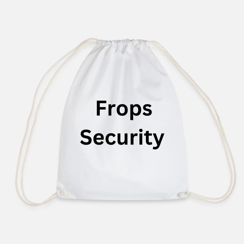 Frops Security - Turnbeutel - Weiß