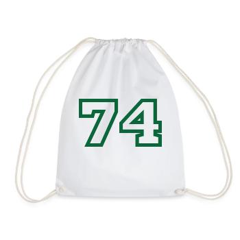 Numéro 74 sport - Sac de sport léger - blanc - Devant