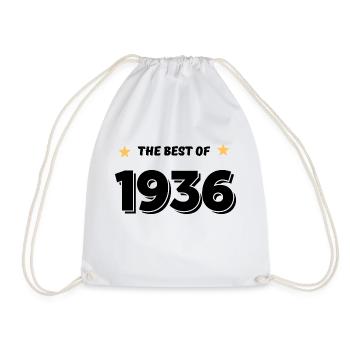 Best of 1936 - Drawstring Bag - white - Front