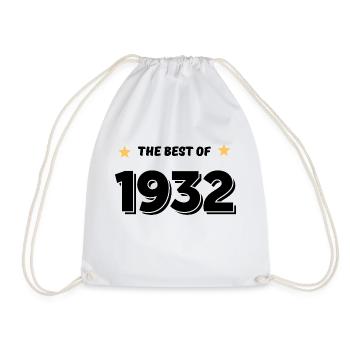 Best of 1932 - Drawstring Bag - white - Front