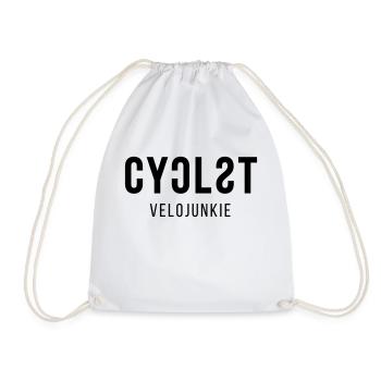cyclist - Turnbeutel - Weiß - Vorne