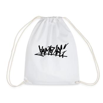 graffity hamburg 01 - Drawstring Bag - white - Front