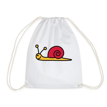 schnecke_3c - Sac de sport léger - blanc - Devant