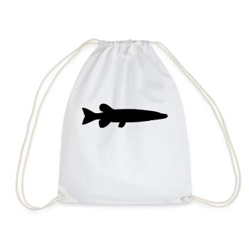 Luce - Drawstring Bag - white - Front