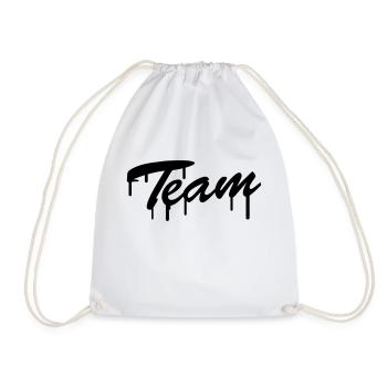 Team Graffiti - Sac de sport léger - blanc - Devant