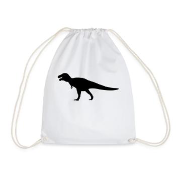 dino - Turnbeutel - Weiß - Vorne
