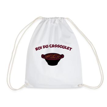 roi du cassoulet plat du Languedoc Carcasonn e - Sac de sport léger - blanc - Devant