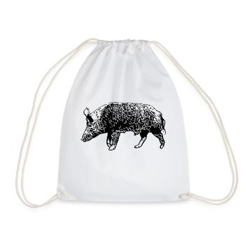 Wild Boar - Sac de sport léger - blanc - Devant