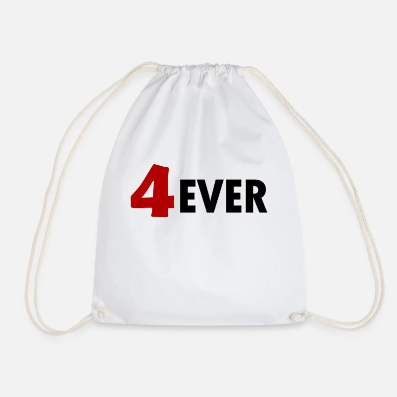 4ever - Turnbeutel - Weiß
