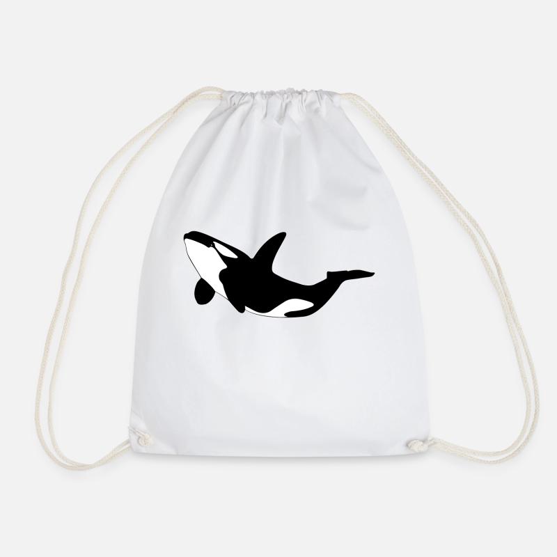 Orca - Turnbeutel - Weiß