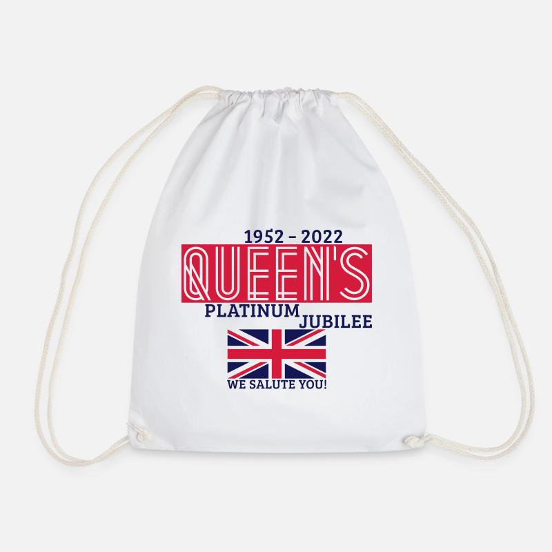 Queen’s Platinum Jubilee 2022 (V2 / 2C) - Turnbeutel - Weiß