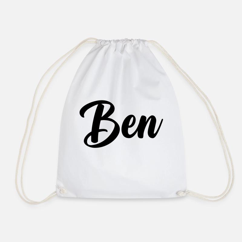 Ben - Turnbeutel - Weiß