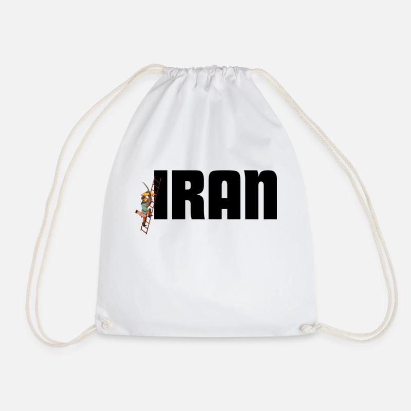 Iran - Persische Kunst - Turnbeutel - Weiß