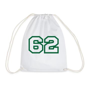 Numéro 62 sport - Sac de sport léger - blanc - Devant