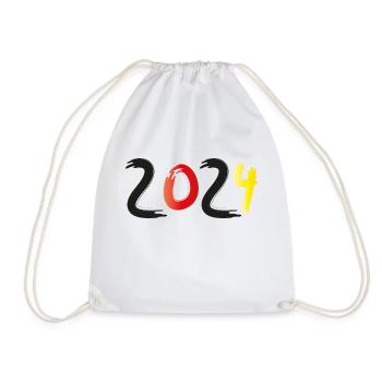 2024 - Turnbeutel - Weiß - Vorne