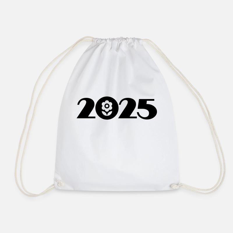 Gardener 2025, Florist 2025, Horticulture 2025 - Drawstring Bag - white