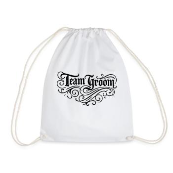 Team Groom - Turnbeutel - Weiß - Vorne