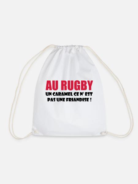 rugby - Sac de sport léger - blanc