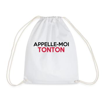 APPELLE-MOI TONTON - Sac de sport léger - blanc - Devant