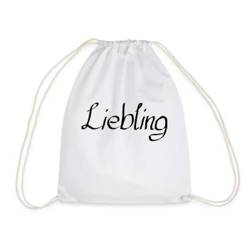 liebling - Turnbeutel - Weiß - Vorne
