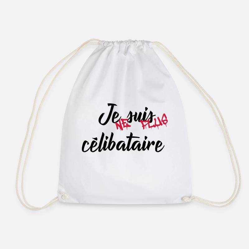 celibataire - Sac de sport léger - blanc