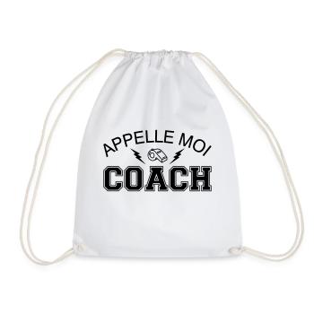 Appelle Moi Coach - Sac de sport léger - blanc - Devant