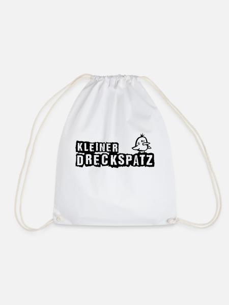 Kleiner Dreckspatz - Turnbeutel - Weiß