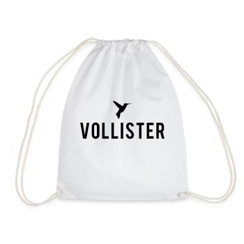 VOLLISTER - Sac de sport léger - blanc - Devant