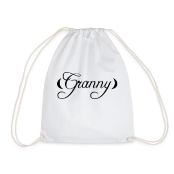 Granny Grandma - Sac de sport léger - blanc - Devant