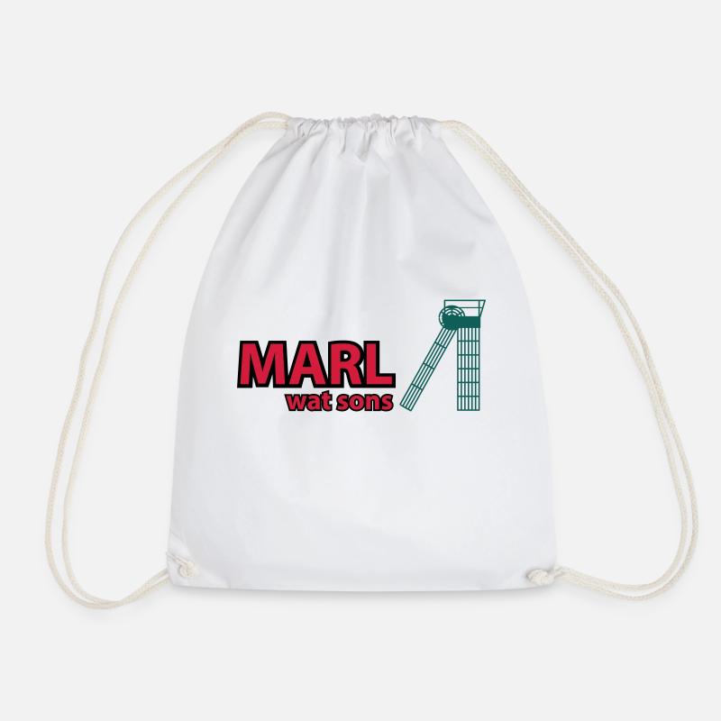 marl - Turnbeutel - Weiß