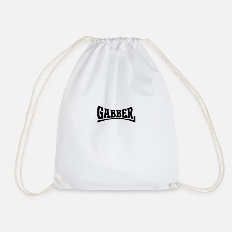 Gabber - Turnbeutel - Weiß
