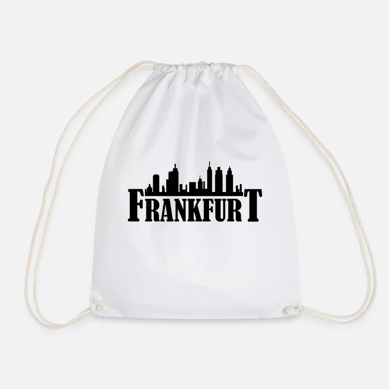 frankfurt_01 - Turnbeutel - Weiß