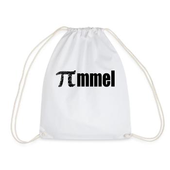 Pimmel Penis - Turnbeutel - Weiß - Vorne
