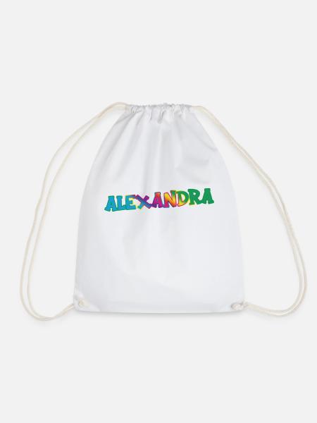 Alexandra - Turnbeutel - Weiß