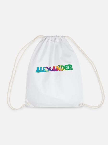 Alexander - Turnbeutel - Weiß