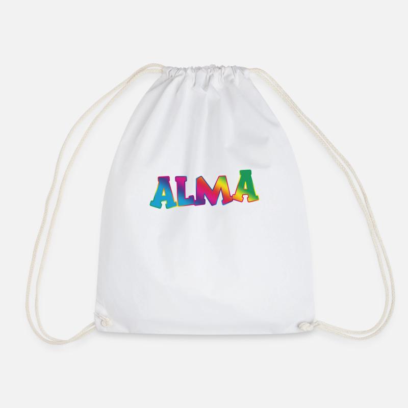 Alma - Turnbeutel - Weiß