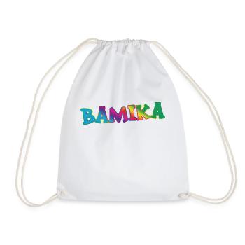 Bamika - Drawstring Bag - white - Front