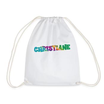 Christiane - Sac de sport léger - blanc - Devant